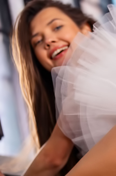 Georgia Reveals Naughty Ballet Solos, Legs Spread For Camera