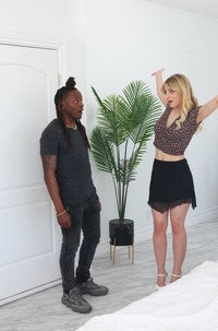Two Black Dicks For One Blond