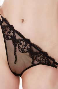 Elfiolla Wearing Black Stockings
