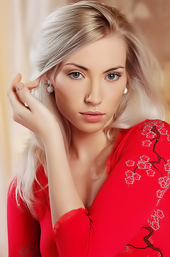 Sexy blonde from Russia Adele