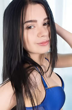 Beautiful russian brunette Adele