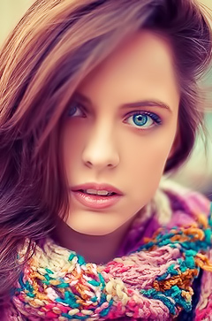Collection of beautiful faces