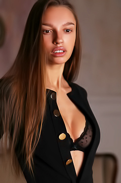 Charming Latin babe Elin