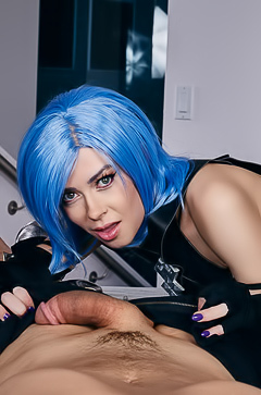 Alexa Nova In Kingdom Hearts III Aqua A XXX Parody