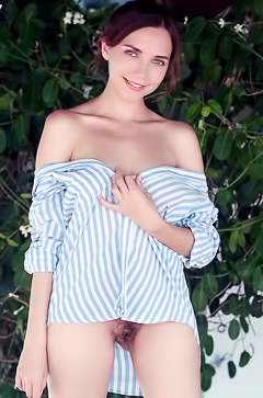 Sexy Danniela Posing Outdoors
