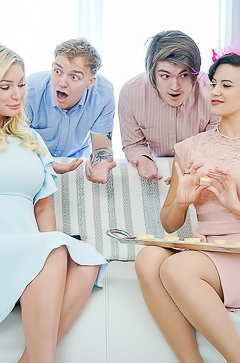 Rachael Cavalli And Penny Barber In Massive Hardcore Sex Session