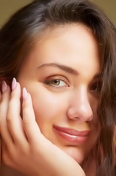 Vixi Rafi Sultry Beauty Will Mesmerize You With Her Gorgeous Green Eyes