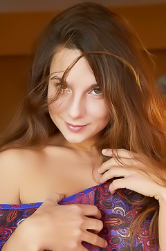 Belka Grabbing Her Firm Round Cheeks Invitingly