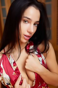Kama Oxi Fucks Herself Savagely On Dining Room Table