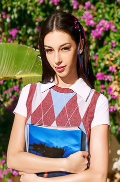 Casey Nohrman Craving, Her Suspenders Bunched Down